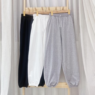 Quần jogger thời trang (Xám-Trắng-Đen)-shopforgirl