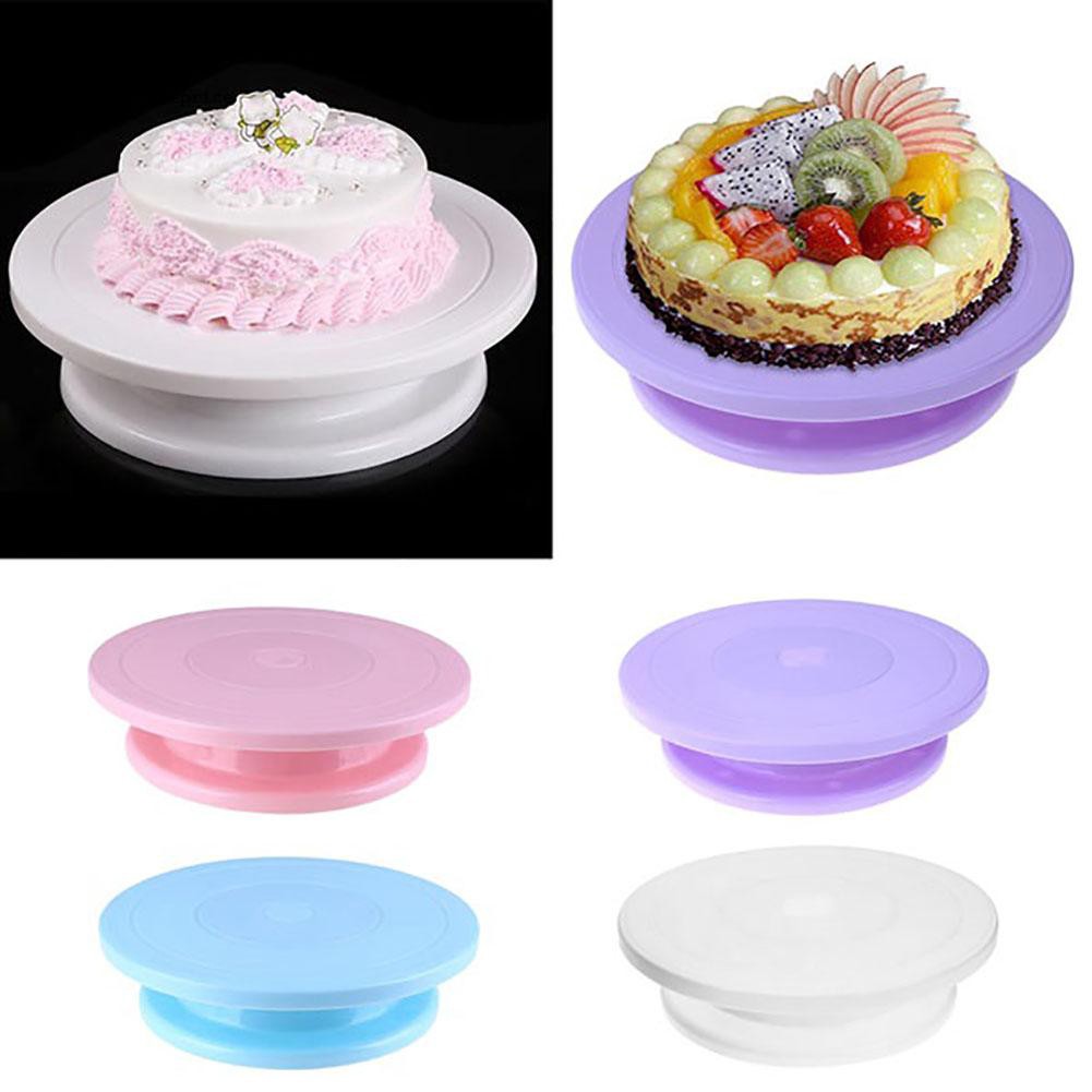 Đế đỡ xoay chống trượt trang trí bánh kem 28cm