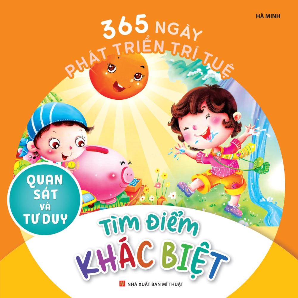 Sách - 365 Ngày Phát Triển Trí Tuệ: Quan Sát Và Tư Duy ( Bộ 6 Cuốn ) - Minh Long