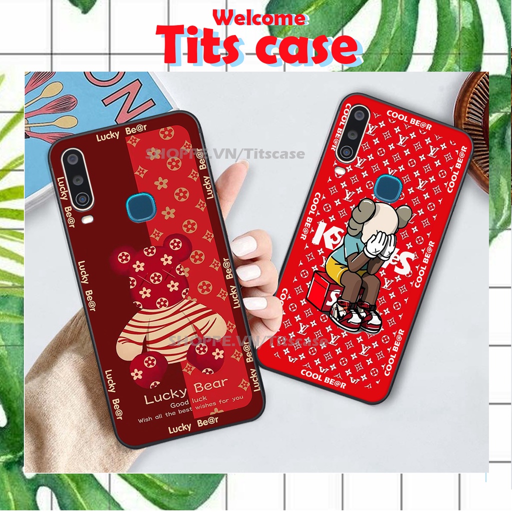 Ốp lưng Vivo U10 / Y12 / Y15/ Y17 in hình GẤU K@WS- BE@R COOL-CỰC XINH-RẺ-BỂN -ĐẸP