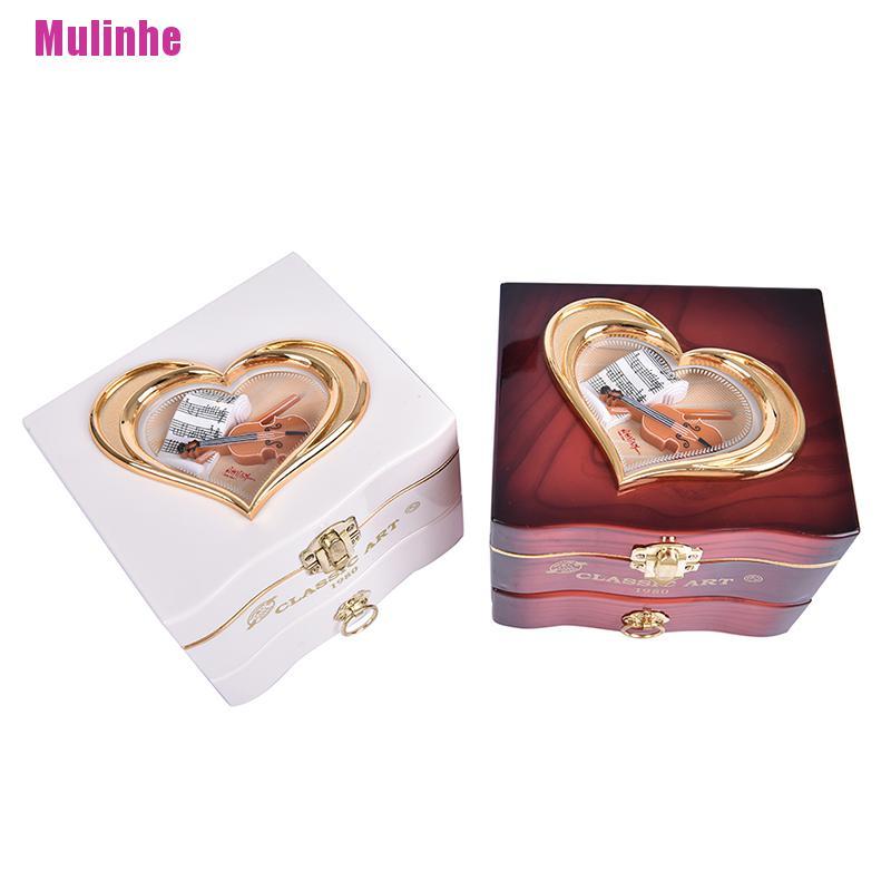 Hộp nhạc nhựa lên dây cót hình vũ công múa ba lê độc đáo cổ điển