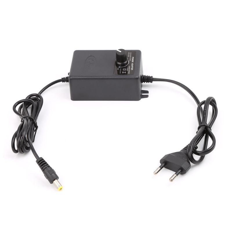 Bộ nguồn điều chỉnh tốc độ động cơ 3-12V 2A phích cắm EU