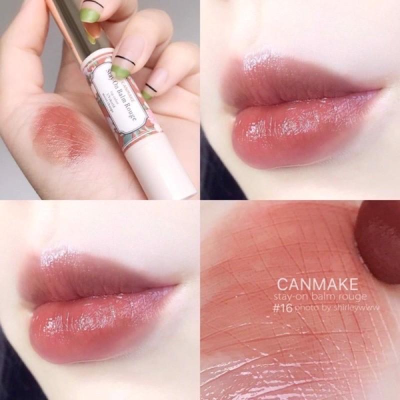 Son dưỡng có màu chống nắng Canmake Balm Rouge