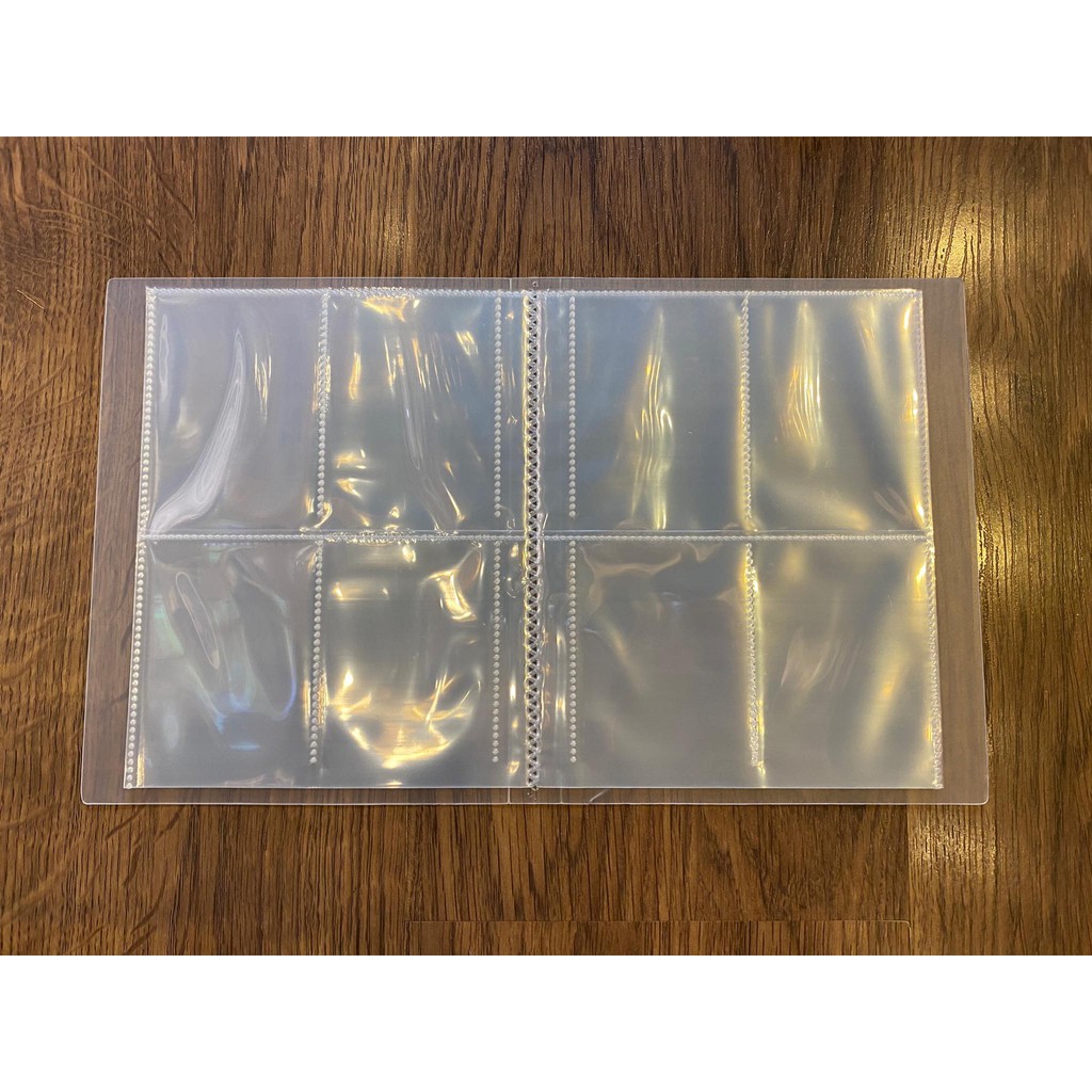 [ Phụ kiện RẺ NHẤT SHOPEE ] Sổ đựng card , Album Sưu Tập thẻ bài 4-Pocket 2x2 (Tối Đa 160 Lá Bài)