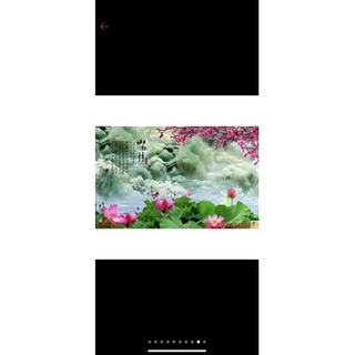 Tranh dán tường ngang 1m2 cao 45cm
