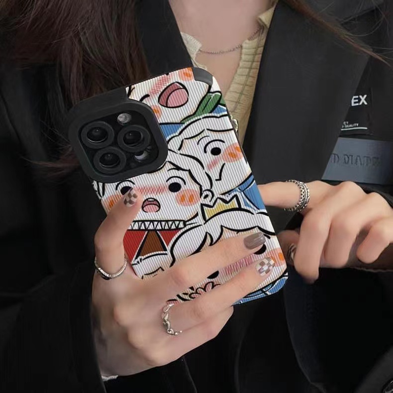 Ốp Điện Thoại Da Hoạt Hình Dễ Thương Cho iphone 14 Pro Max 14 + 13 Pro Max 13 13pro 11 Pro Max 11 X XR Xs Max 7 + 8 + 12Pro 12 Pro Max