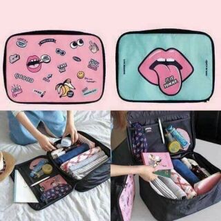 Túi môi du lịch sành điệu 15*25*40cm