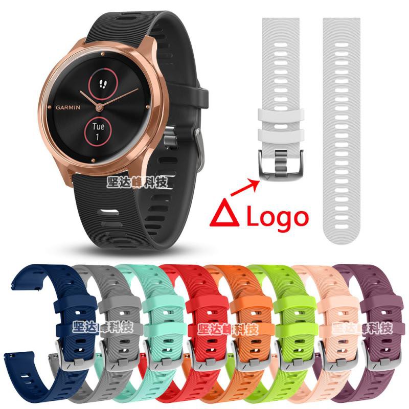 Dây Đeo Silicon Thay Thế Cho Đồng Hồ Garmin Vivomove Luxe Kiểu Dáng Thể Thao