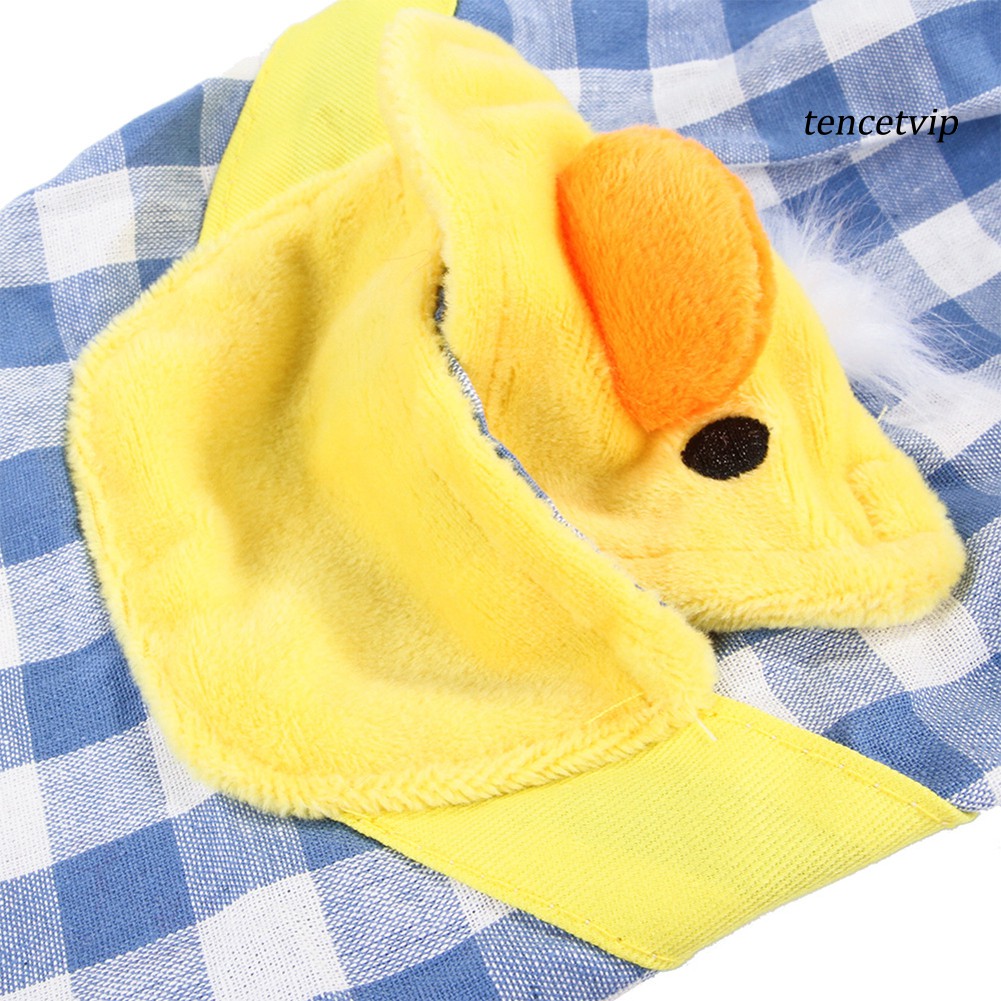 Set 2 Món Đồ Hóa Trang Vịt Vàng Dễ Thương Cho Thú Cưng