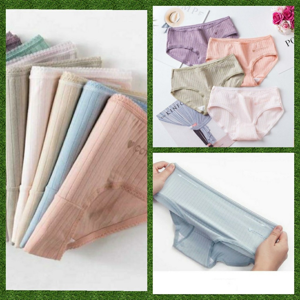 5 Cái Quần Lót Cotton Mền Mịn - Quần Lót Chính Hãng YUNA