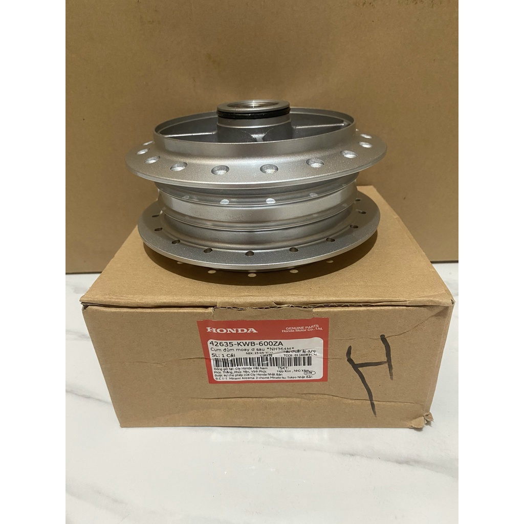 Cụm đùm moai ơ sau HONDA WAVE S110, RS110, RSX110.
