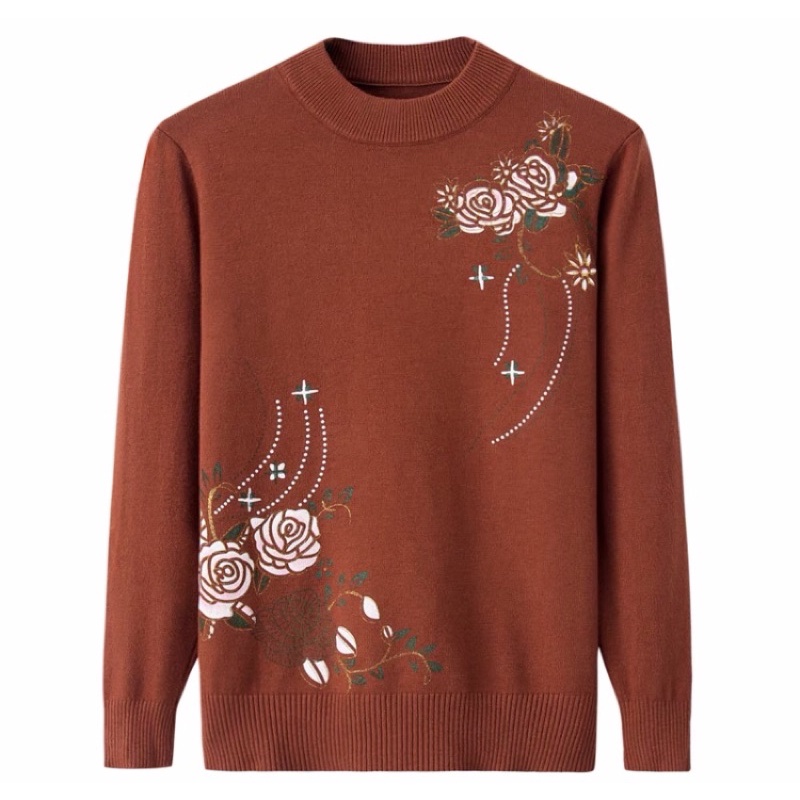 Áo len thanh lịch cho mẹ trung niên và cao tuổi