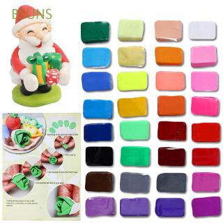 BSUNS 32/24/12/10 Mixed Colors Creative Soft Moulding DIY Toys Oven Bake Fimo Clay