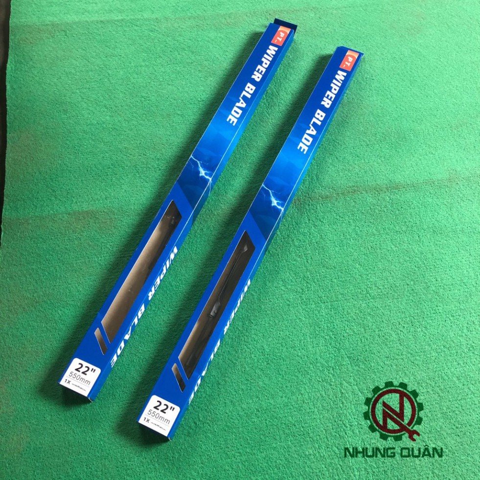 Chổi Gạt Mưa Khung Thép PT Chính Hãng Cao Cấp Dài 40-60cm