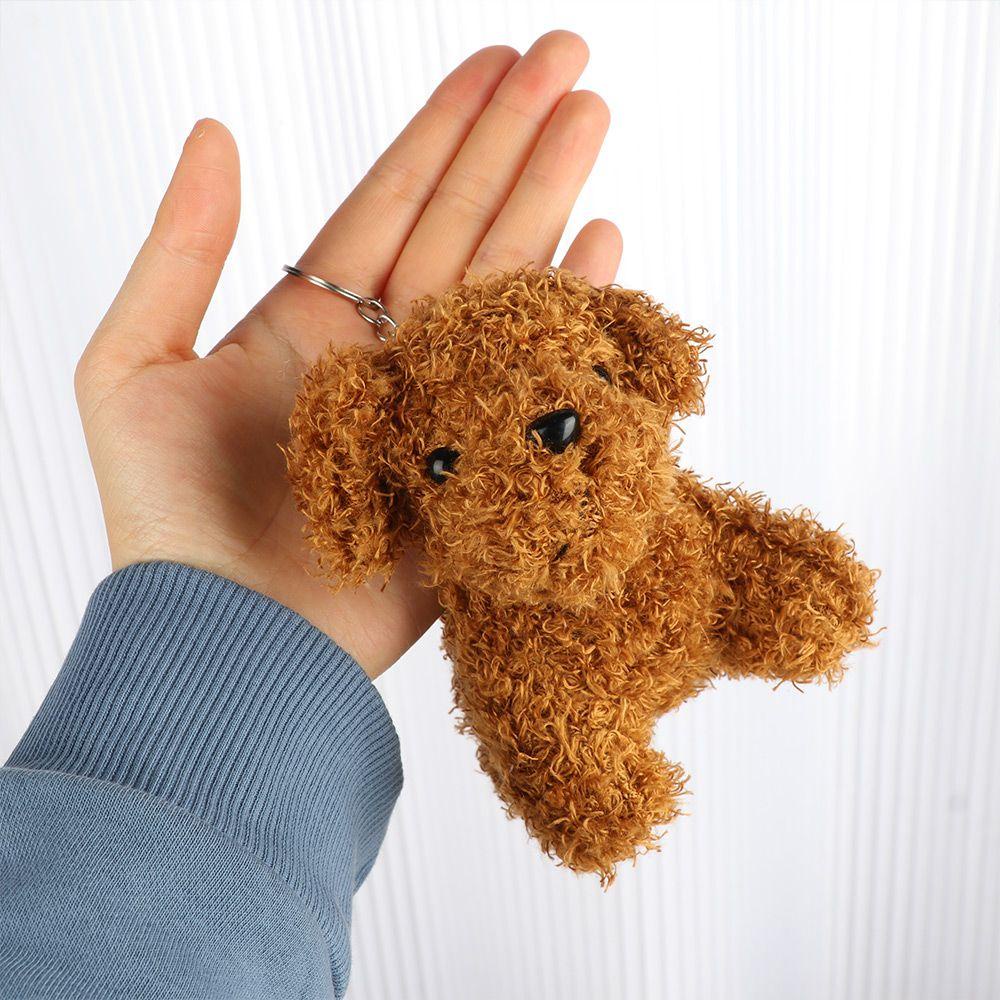 Móc Khóa Hình Chó Poodle Nhồi Bông Dễ Thương