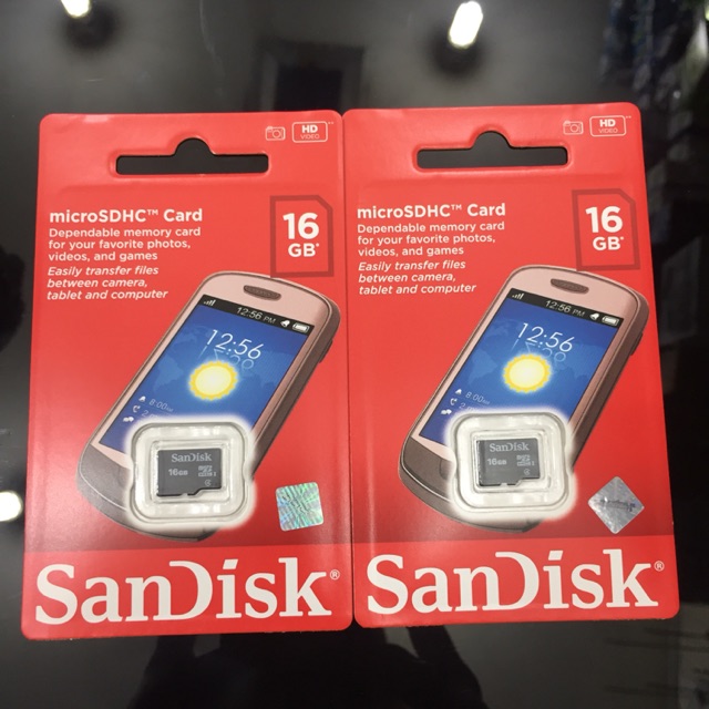 Thẻ Nhớ Sandisk Ori 16gb Class 4 16gb Micro Sd