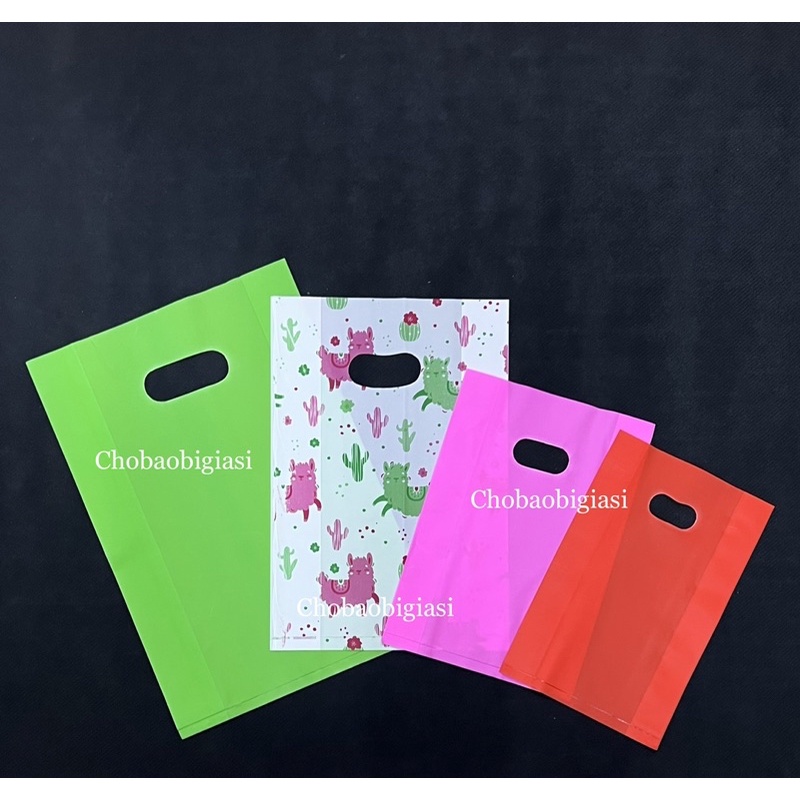 {1kg/size} Túi HD xoài màu (Túi nhám), túi xoài giá rẻ đựng quần áo, phụ kiện đủ màu đủ size  (sp y hình)