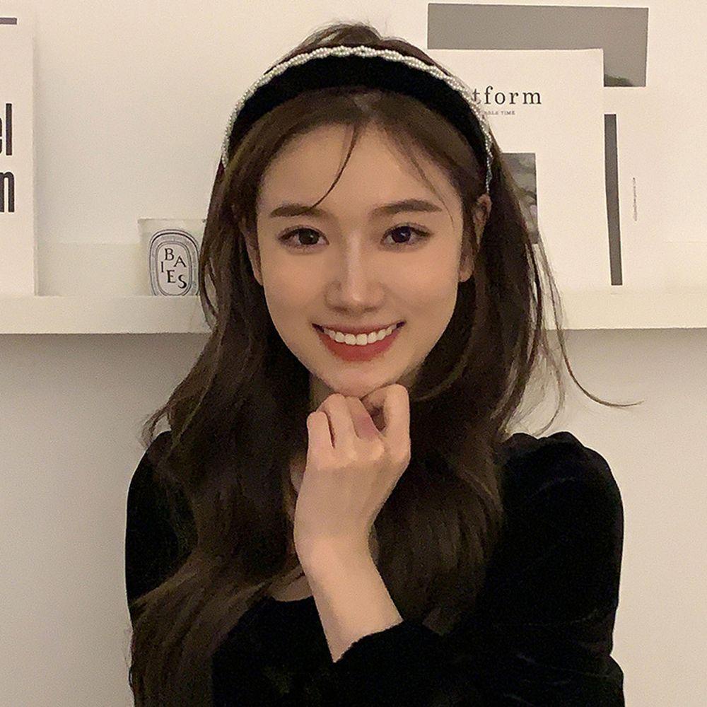 Băng Đô Cài Tóc Bằng Xốp Dày Dặn Phong Cách Pháp Thời Trang Cho Nữ