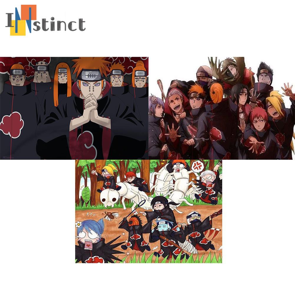 Bộ Tranh Đính Đá Tự Làm Hình Nhân Vật Trong Naruto