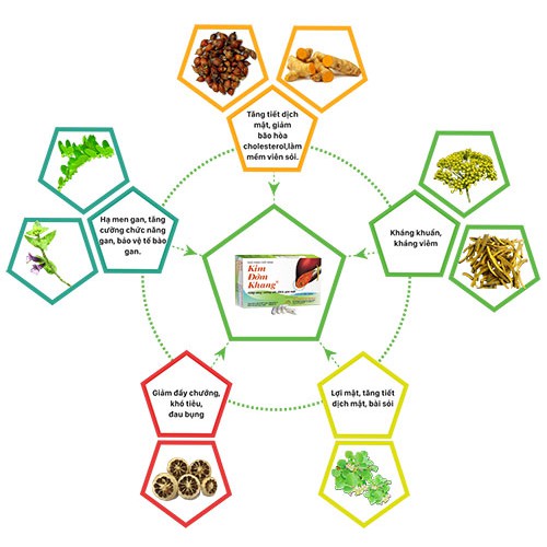 Kim đởm khang - Hỗ trợ bài sỏi mật, giảm nguy cơ hình thành sỏi đường mật (Hộp 30 viên)