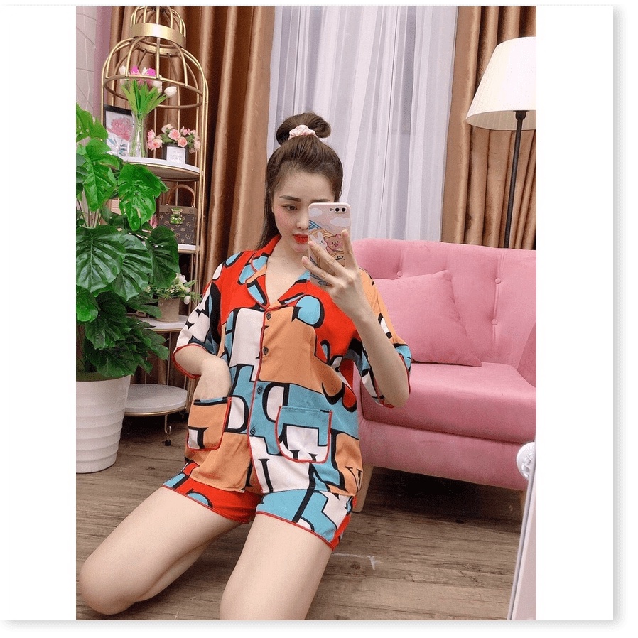 SET BỘ ĐỒ NGỦ NỮ MẶC NHÀ CỰC ĐẸP HOẠ TIẾT ĐỘC ĐÁO KHANH AN