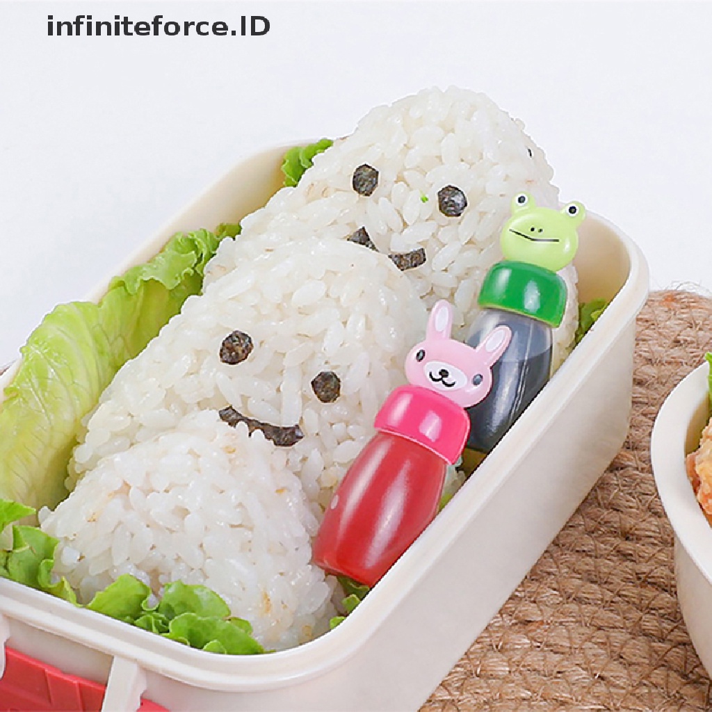 Set 4 Lọ Đựng Gia Vị Mini Hình Động Vật Dễ Thương