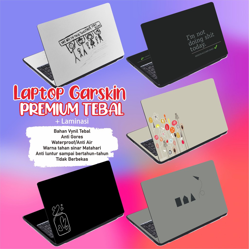 Miếng dán bảo vệ Laptop 10 12 13 14 15 17 inch màu đen/trắng/xám đơn giản cho Lenovo Asus Toshiba