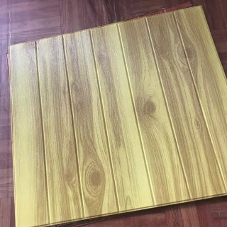 Xốp dán tường -Xốp dán tường giả gỗ 3D 6mm siêu bền. Sang chảnh, lịch sự
