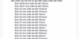 Giày Hm auth cho bé gái- ảnh tự chụp