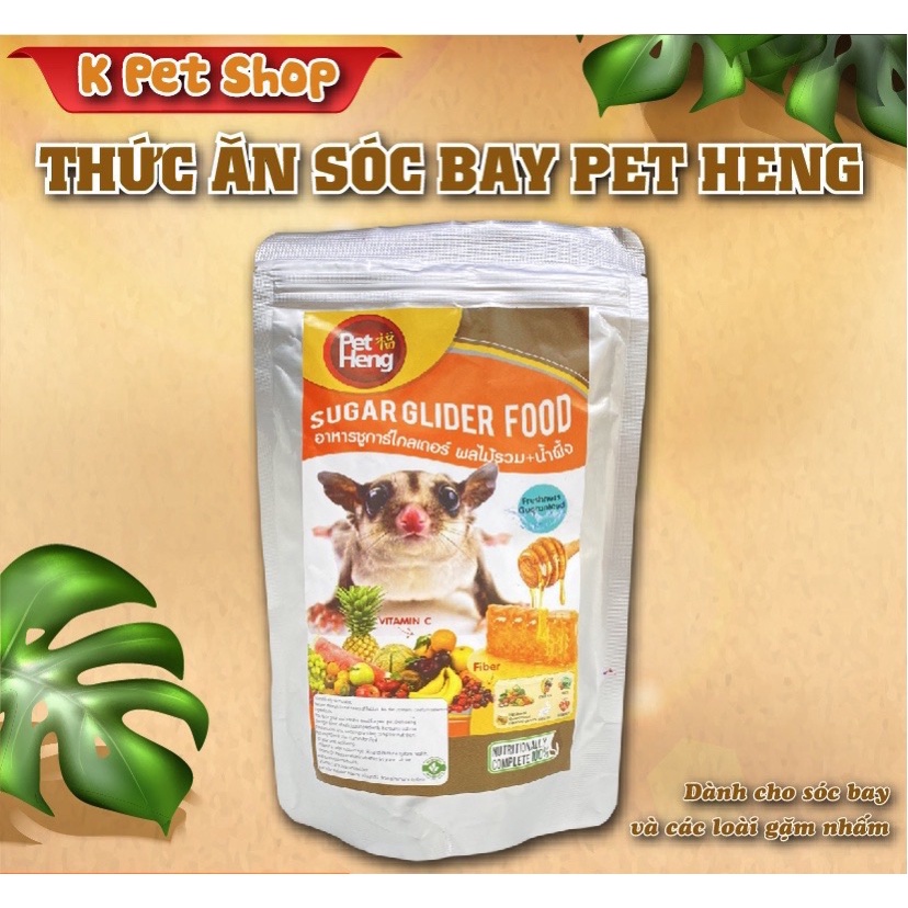 Thức Ăn Sóc Bay Úc Mật Ong Trái Cây  FREE SHIP  Pet Heng Thái Lan Sugar Glider Food Thỏ,Bọ,Sóc,Chinchilla
