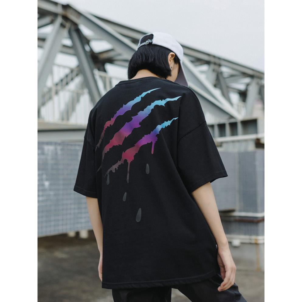 Áo Thun Hình Móng Vuốt 7 màu cool ngầu   Áo unisex, áo thun nam nữ đen trắng from rộng, vải cotton xịn 🎁