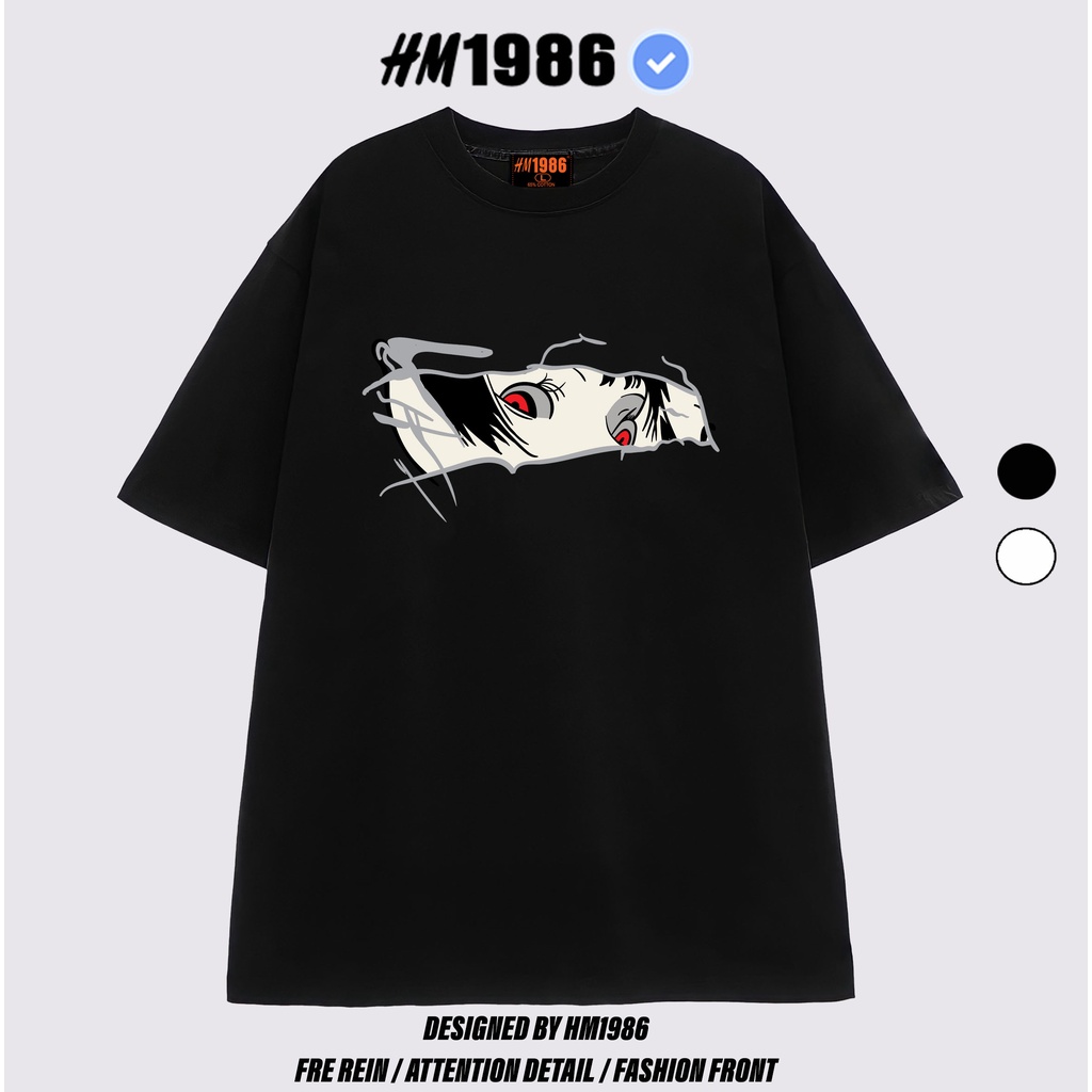Áo thun nam nữ unisex tay lỡ form rộng 3132 , Áo thun form rộng Oversize trơn cao cấp HM1986