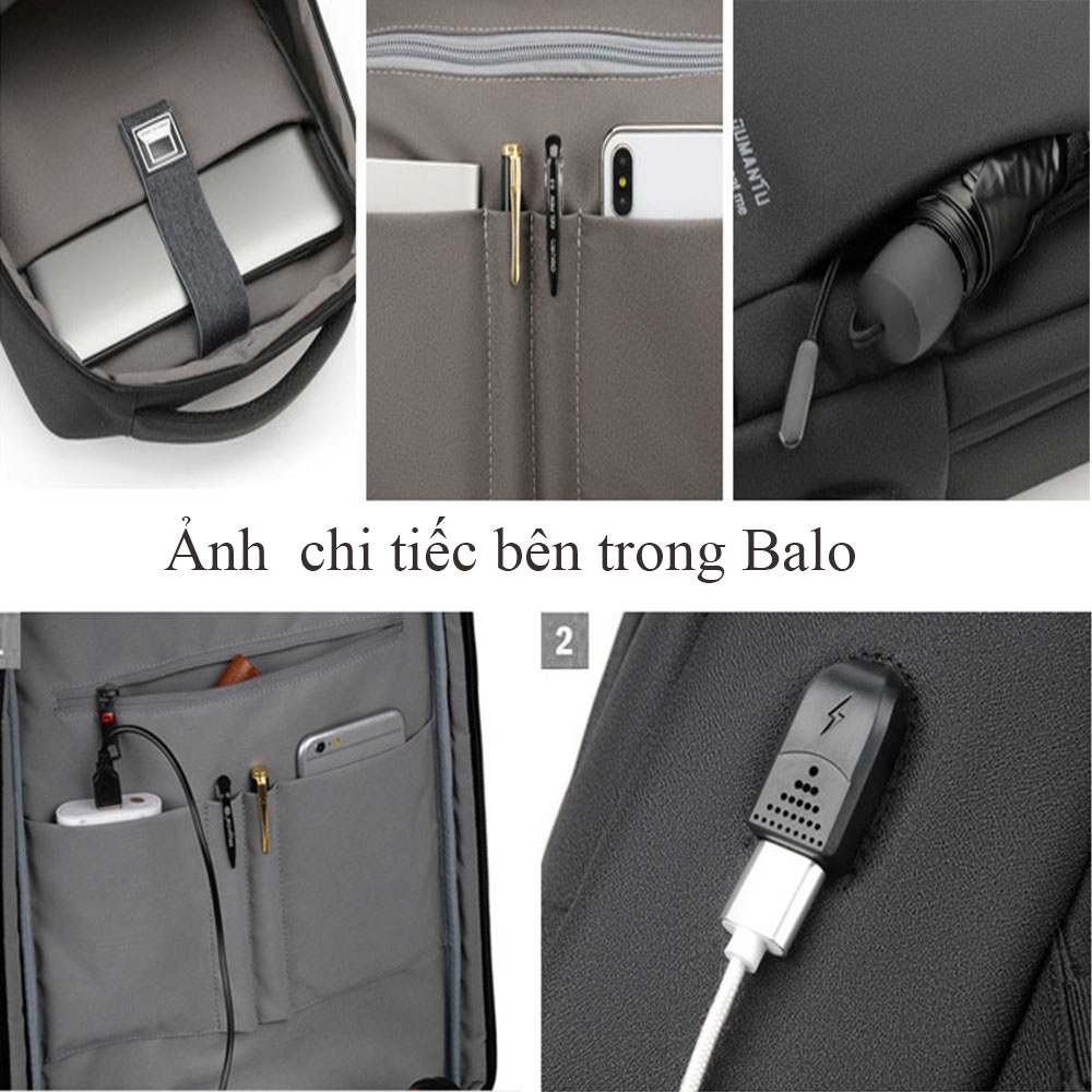 Balo Thời Trang Công Sở, Đựng Laptop, 15.6 Inch, Chống nước, Chính Hãng KAKAPO BL005XA