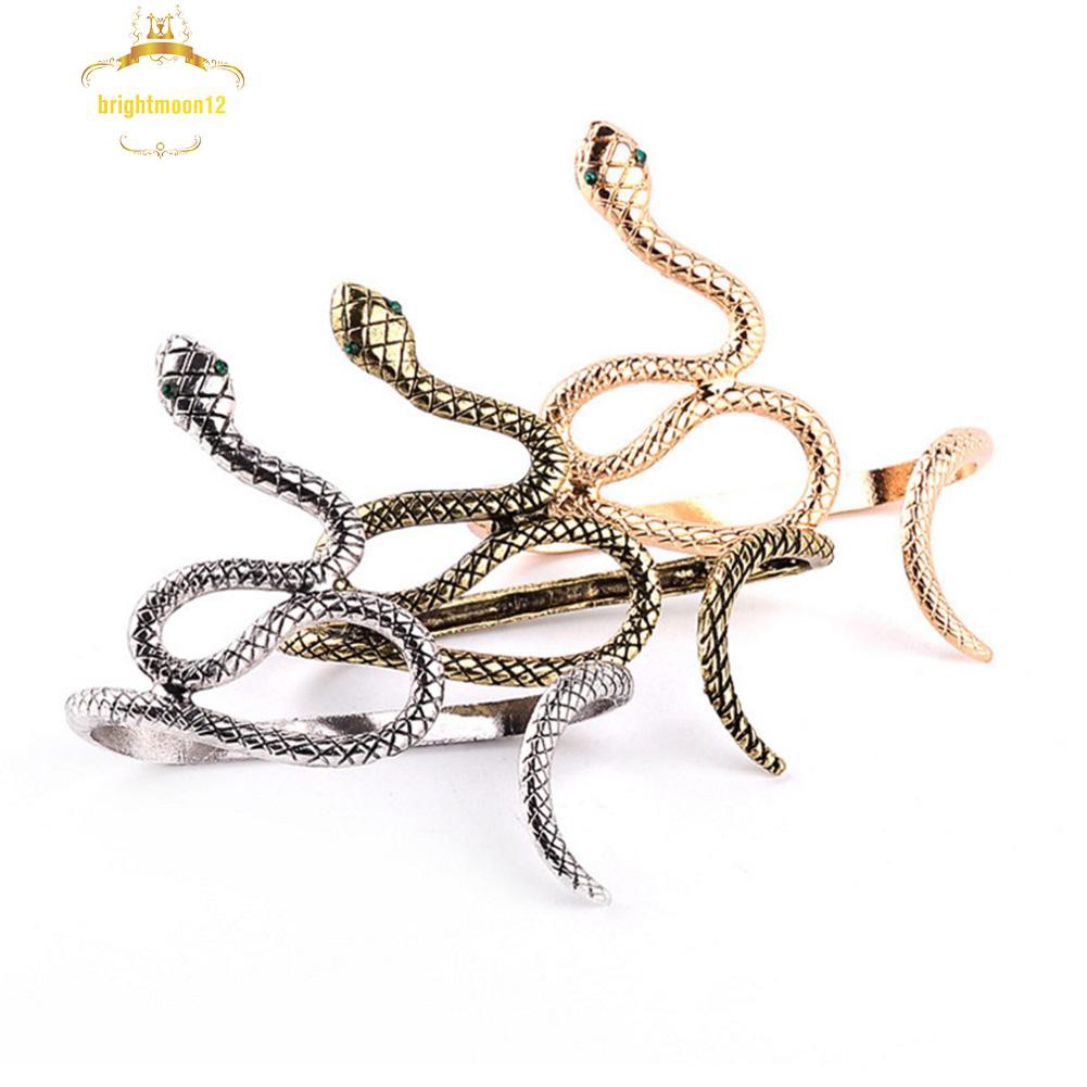 ❀BM❀ Fashion Snake Bracelet Animal Cuff Bangles Charm Jewelry for Women Gifts