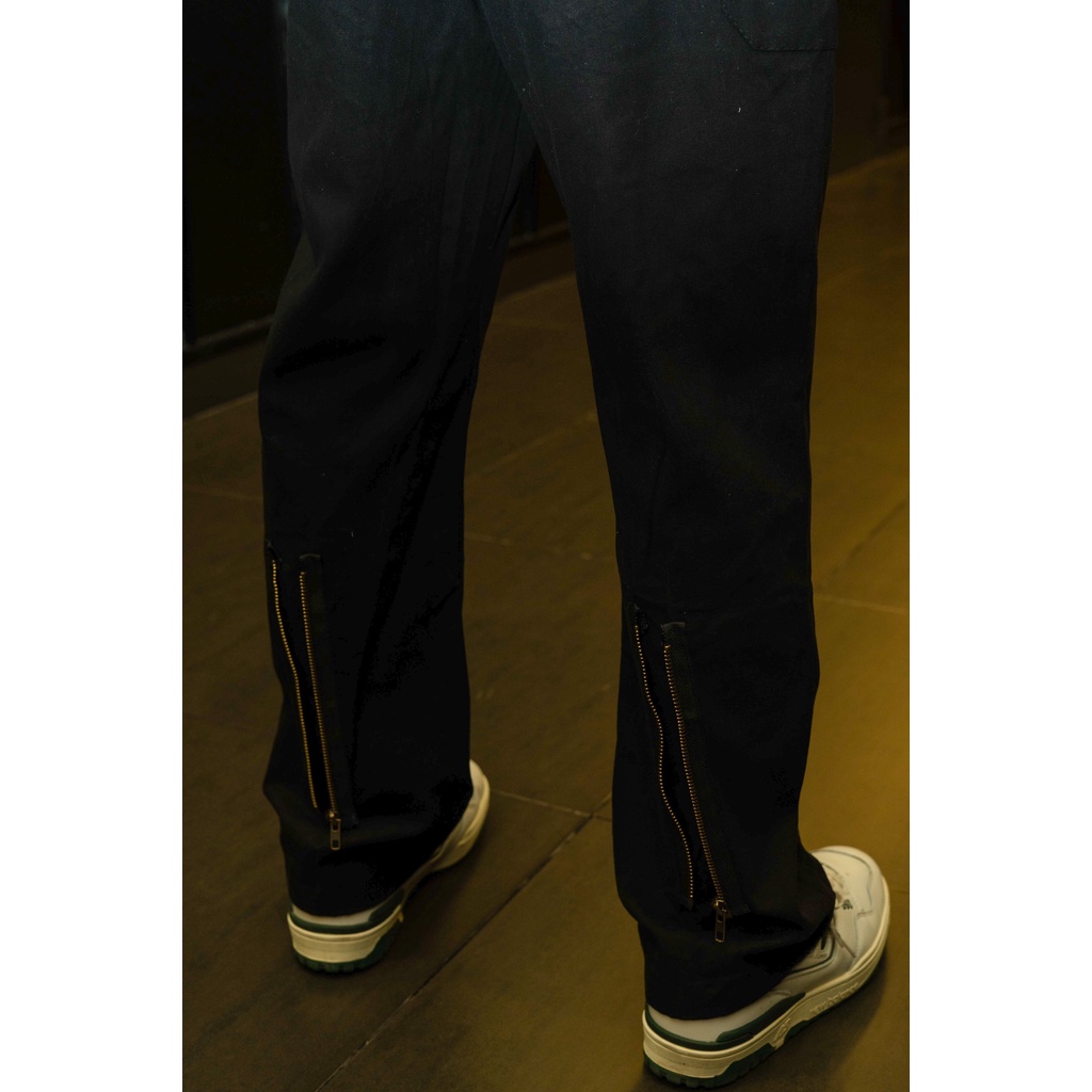 Quần Double Knee Kaki, Khoá Kéo PLAYAZ