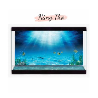 TRANH DECAL DÁN HỒ CÁ_THIẾT KẾ NÀNG THƠ