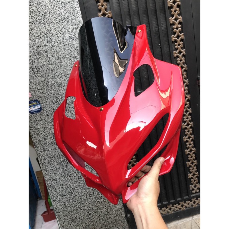 Ốp Đầu CBR150 - ỐP ĐẦU KÈM KÍNH GIÓ ĐỘ CBR250RR - dành cho CBR150allnew
