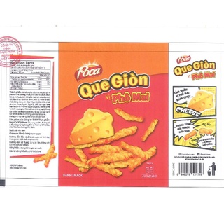 Snack Poca Que Giòn vị phô mai/sườn nướng BBQ