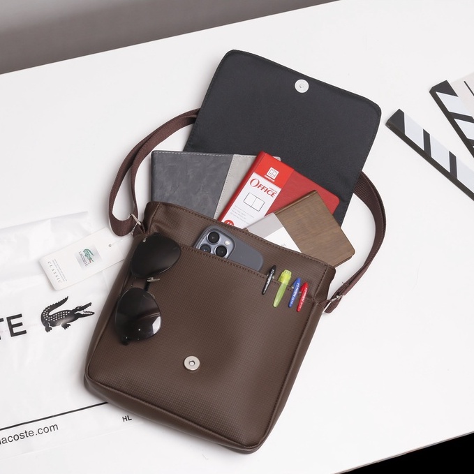 Túi da đeo chéo nam nữ cao cấp xuất khẩu TUI 101