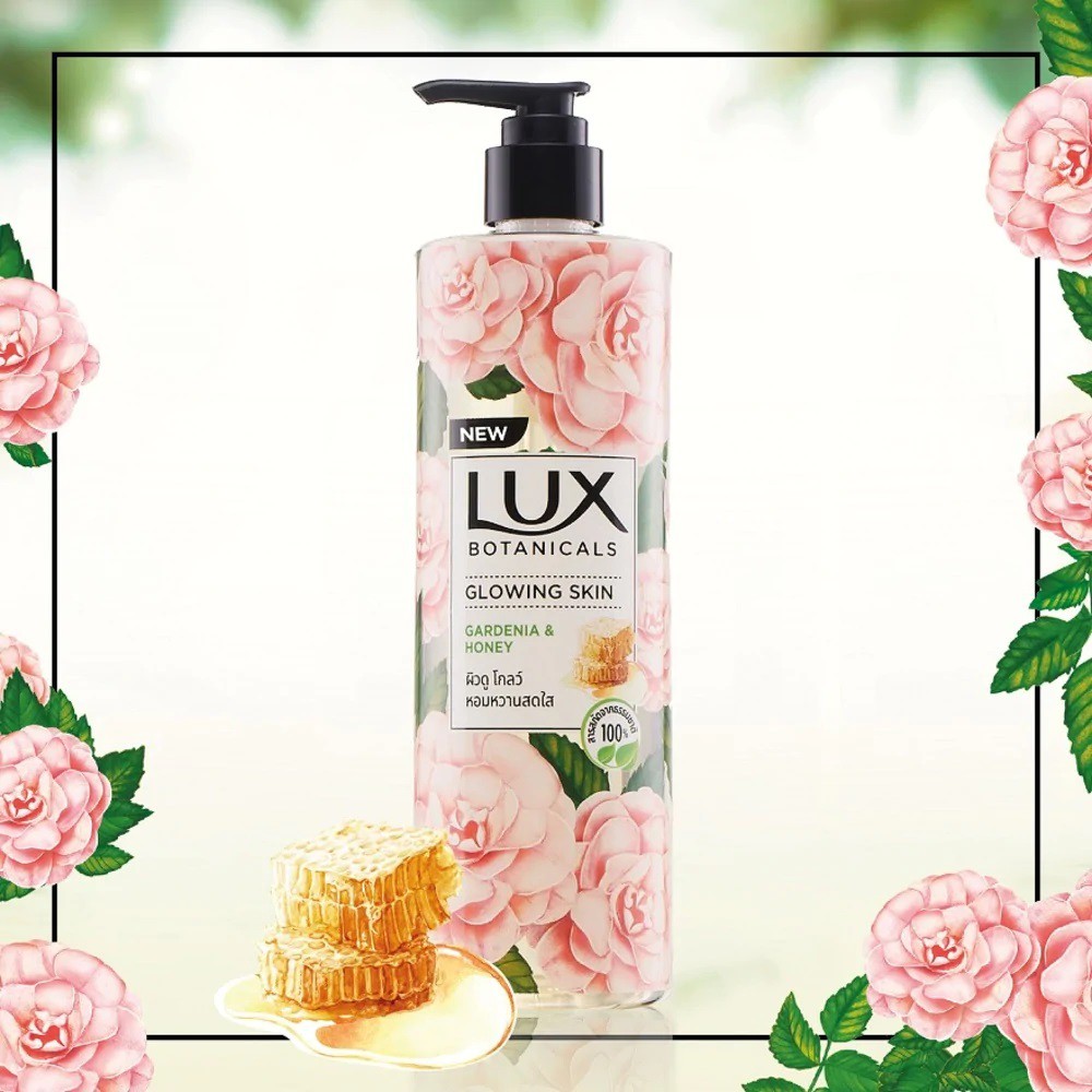 Sữa tắm Lux mới cao cấp Hương Hồng Pháp nồng nàng (Hồng) 530g