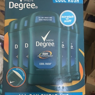 Lăn khử mùi Degree Cool Rush - Mỹ - 76g