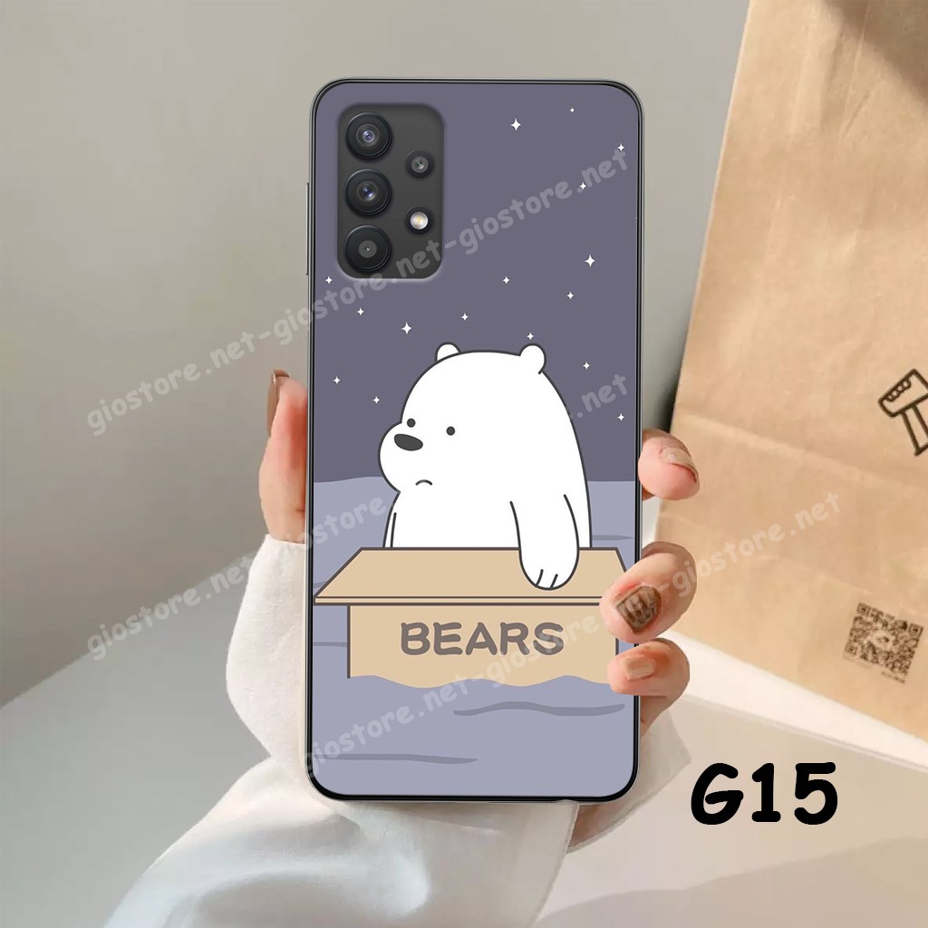 [HÀNG MỚI] Ốp lưng Samsung Galaxy A32/A52/A72 in hình gấu bền,đẹp,chất lượng