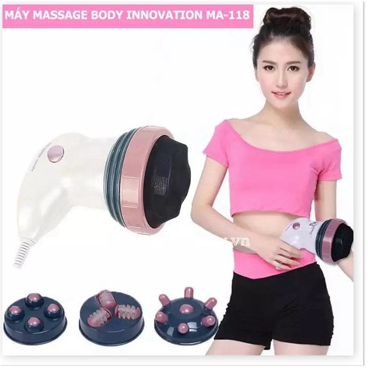 Máy  Đánh Tan Mỡ Bụng Body, Massage Hồng Ngoại Cầm Tay  Innovation