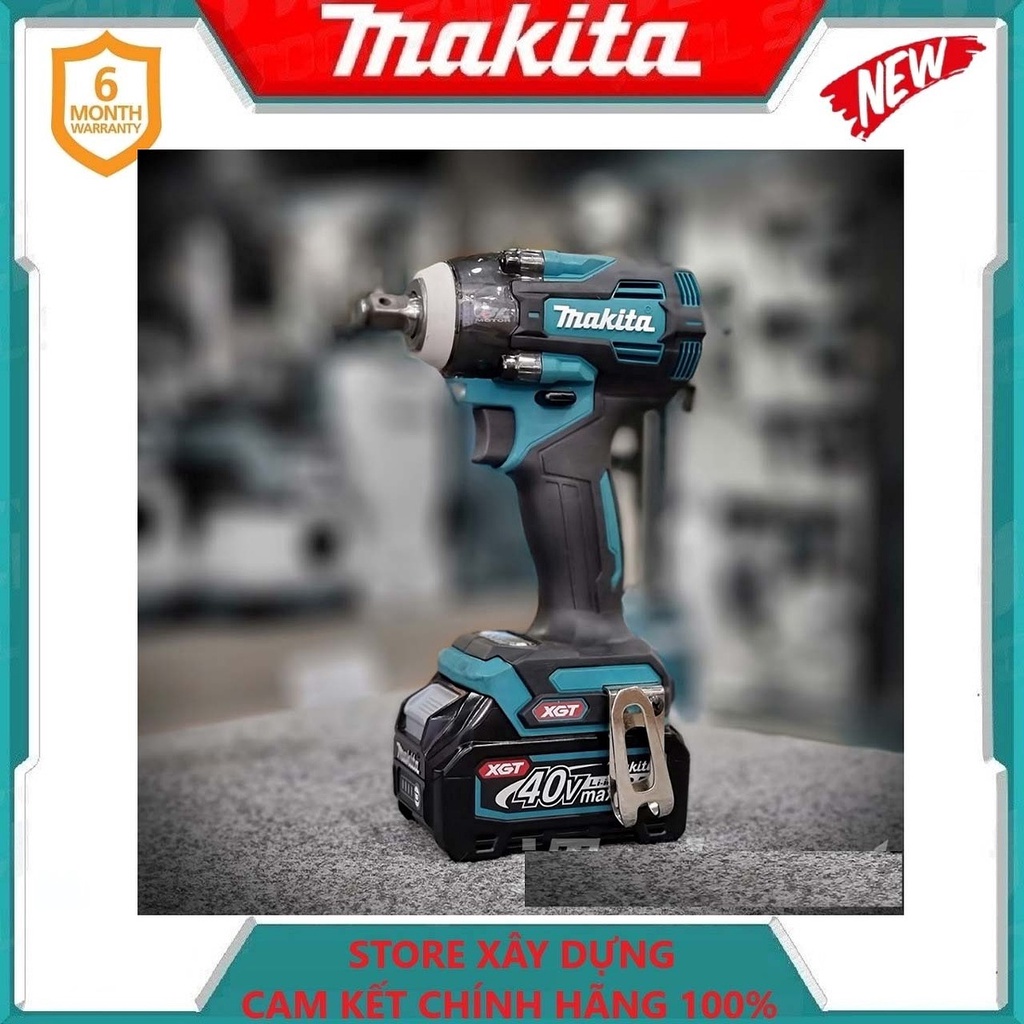 MÁY SIẾT BULONG DÙNG PIN 40V MAKITA TW004GZ- HÀNG CHÍNH HÃNG