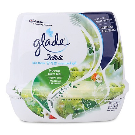 Glade Sáp thơm phòng khử mùi ô tô, toilet 180g Thái lan