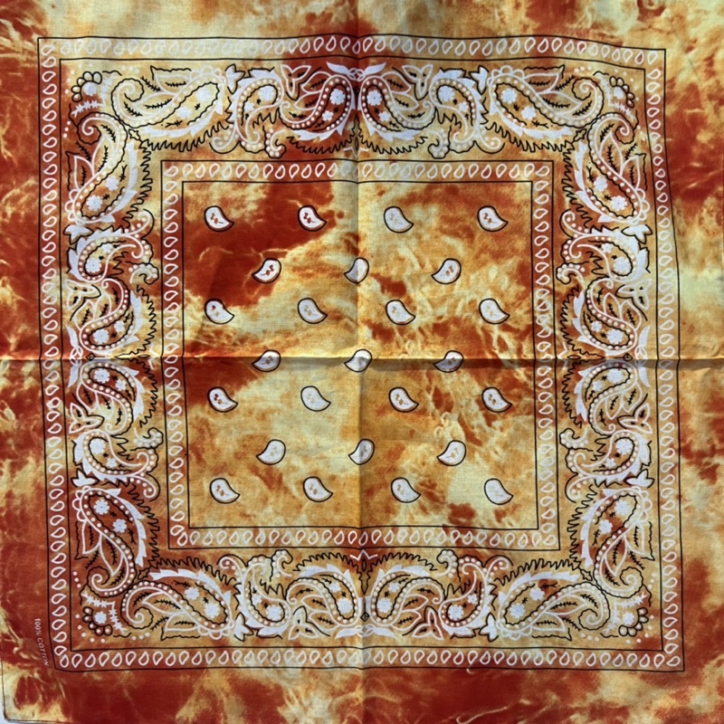 Khăn bandana loang màu nhiều màu size 55x55cm