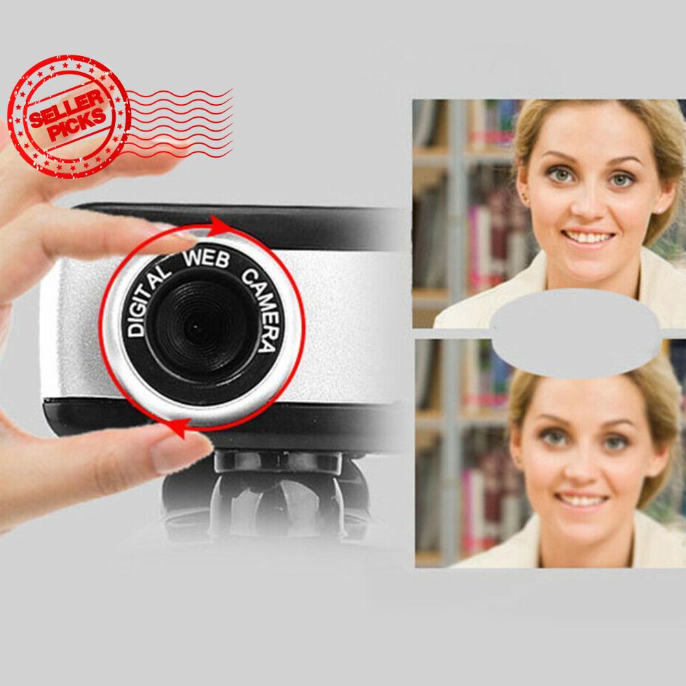 Webcam Hd Usb 2.0 Có Kẹp Cho Pc / Laptop / Video V1C7