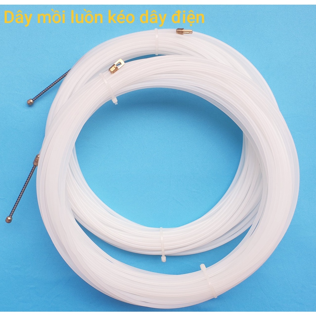 Dây Mồi 5M, 10M, 15M, 20M, 25M, 30 Mét dùng để luổn dây cáp.