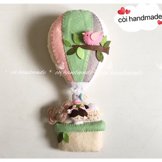 Bảng tên trang trí cho bé (vải dạ handmade)