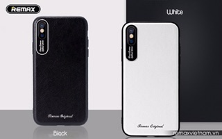 Ốp lưng da remax iphone X, Xs, XsMax,